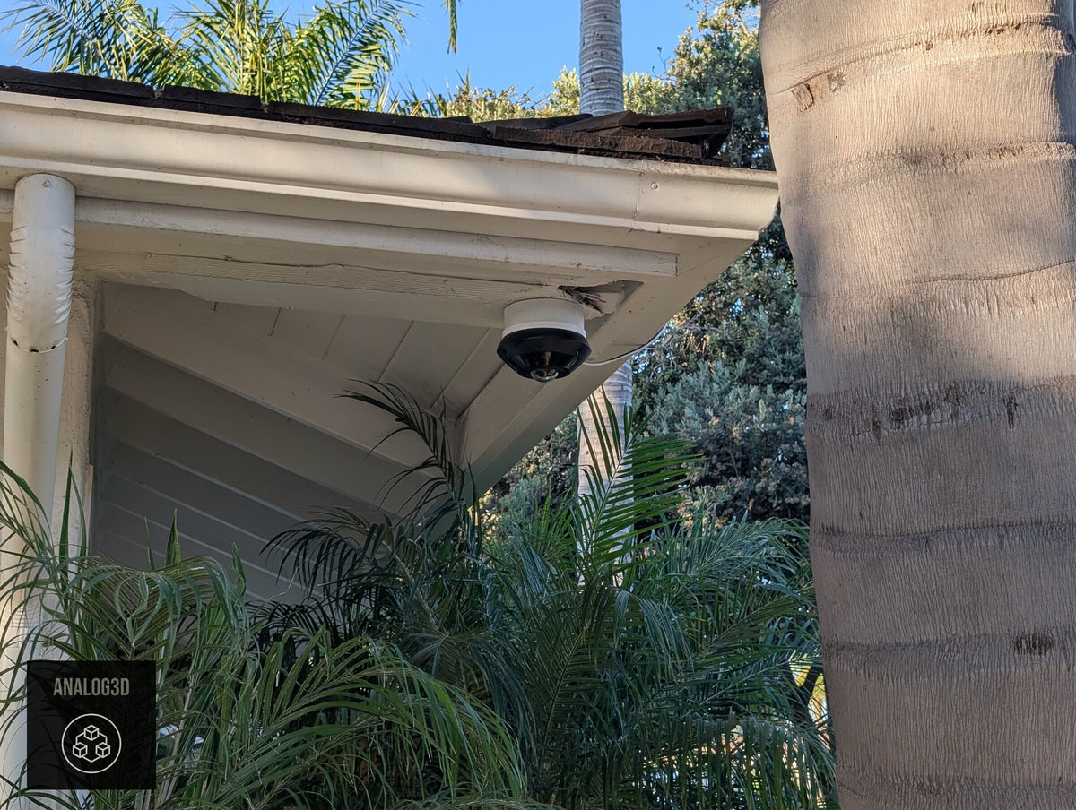 Ubiquiti UVC-G6-Pro-360 installed on a Dahua PFA137 box, wide (customer install photo)
