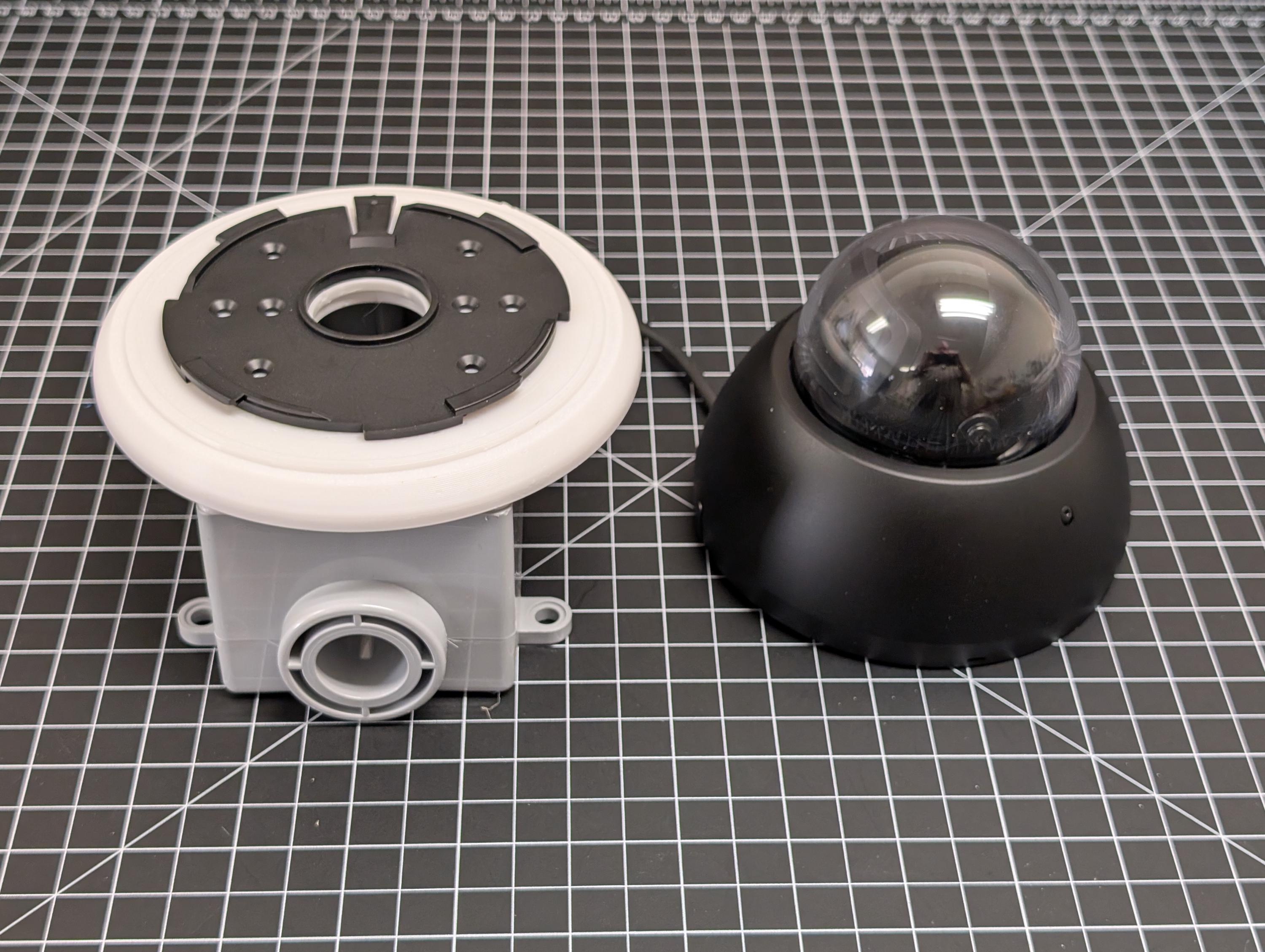 UVC-AI-Dome Electrical Box Adapters - Single Gang - Double Gang - 4 Inch Round