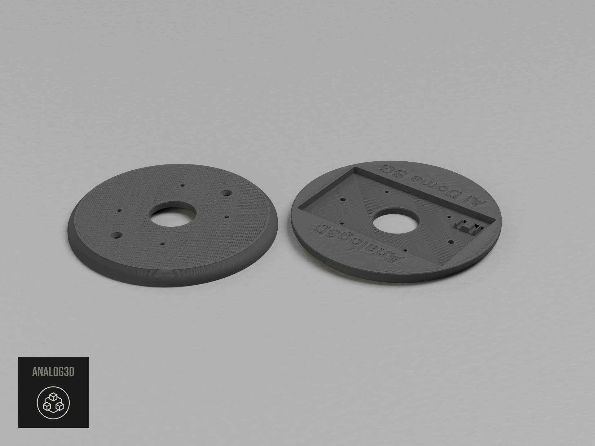 UVC-AI-Dome Electrical Box Adapters - Single Gang - Double Gang - 4 Inch Round