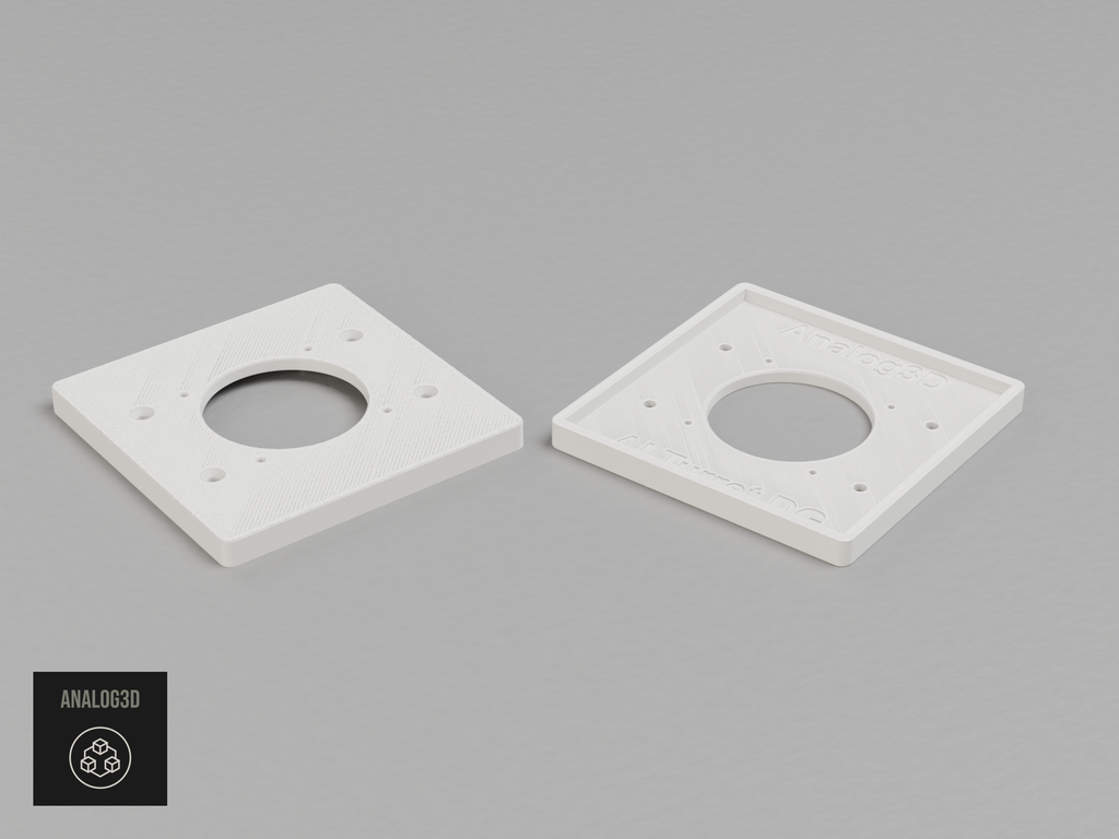 UVC-AI-Turret Electrical Box Mount Adapters - Single Gang - Double Gang - 4 Inch Round