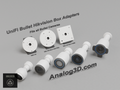 UniFi Bullet Hikvision box adapter plates - CB110, DS-1273ZJ-130-TRL, DS-1272ZJ-120B - white PETG