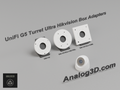 UniFi G5 Turret Ultra Hikvision box adapter plates - CB110, DS-1273ZJ-130-TRL, DS-1272ZJ-120B - white PETG