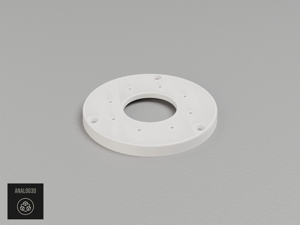 UniFi G5 Turret Ultra adapter plate for the Hikvision CB110 - white PETG