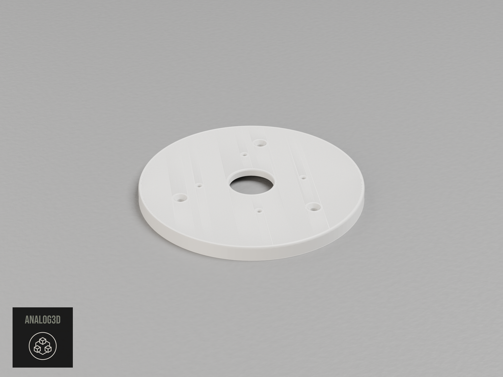 UniFi G6 Edge Dome adapter plate for the Hikvision CB110 - white PETG