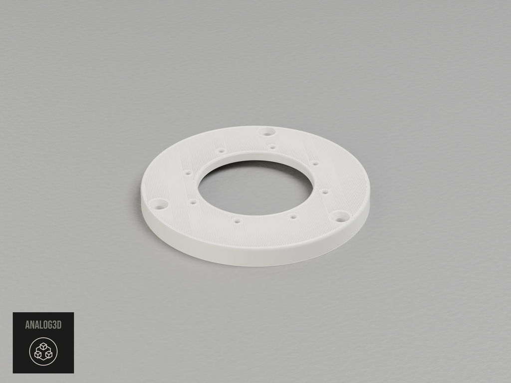 UniFi G6 Edge Turret adapter plate for the Hikvision CB110 - white PETG