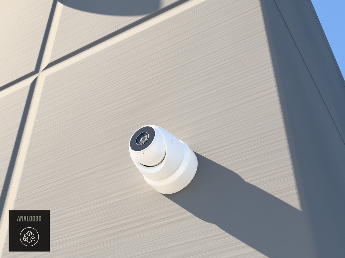 UVC-G5-Turret-Ultra wall-ceiling mount - camera on concrete (installed scene)