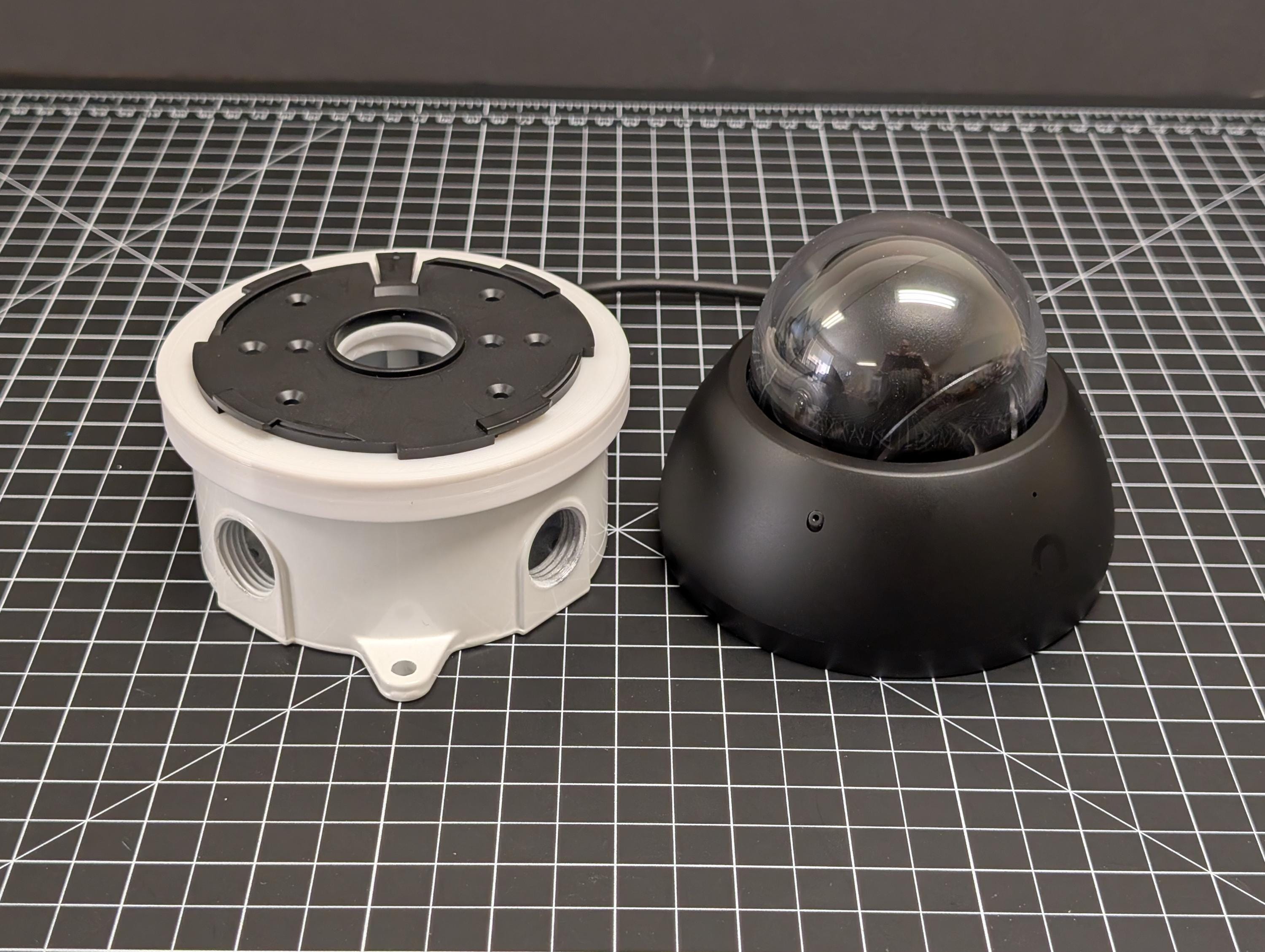 UVC-AI-Dome Electrical Box Adapters - Single Gang - Double Gang - 4 Inch Round