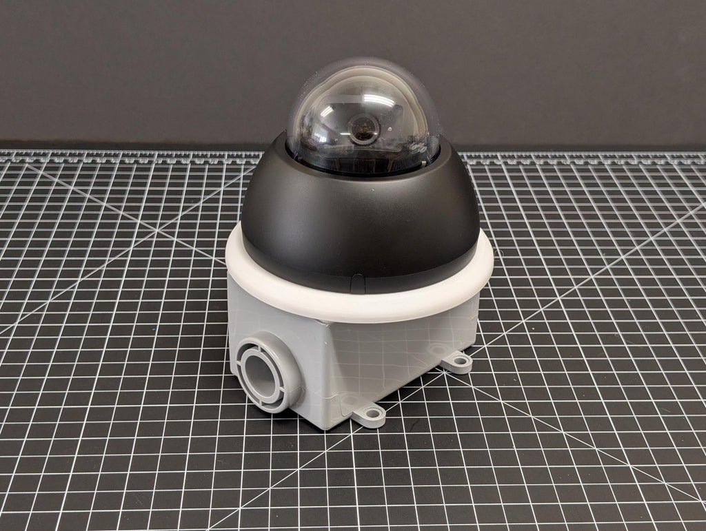UVC-AI-Dome Electrical Box Adapters - Single Gang - Double Gang - 4 Inch Round
