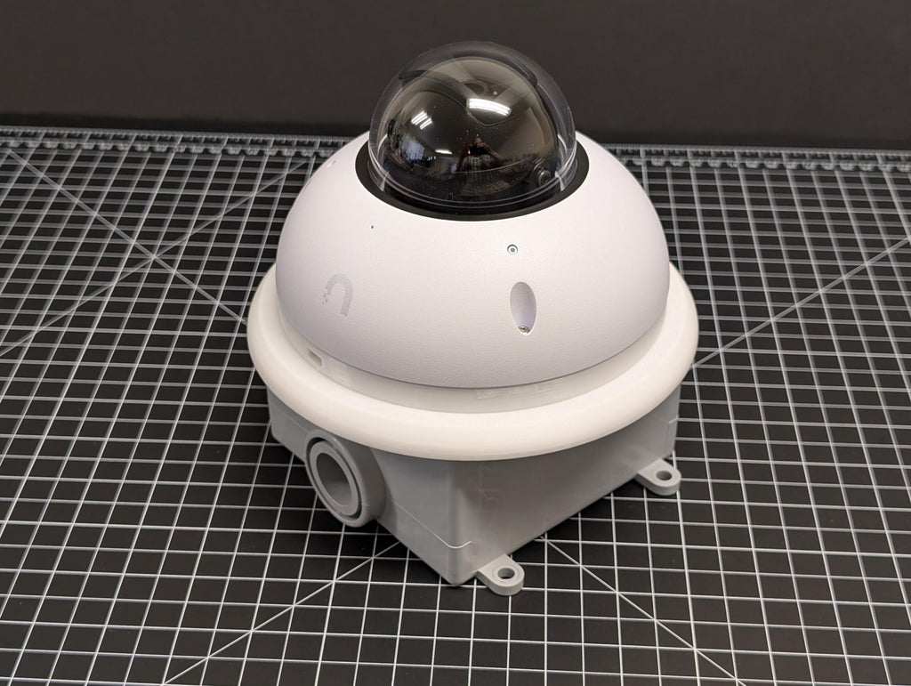 UVC-G6-Dome Electrical Box Mount Adapters - Single Gang - Double Gang - 4 Inch Round