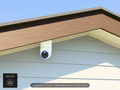 Custom Angled Soffit Mount for UniFi UVC-AI Turret (Parametric)