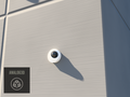 UVC-G5-Dome Heavy Duty Masonry Wall Mount installed on a concrete wall