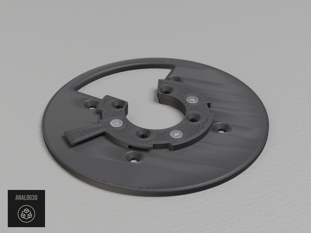 UVC-G6-Pro-360 stock mounting plate assembled beside the Ubiquiti UVC-G6-Pro-360 camera
