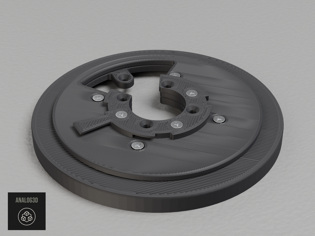 UniFi G6 Pro 360 Single Gang electrical box adapter - Black PETG - with the stock mounting plate assembly