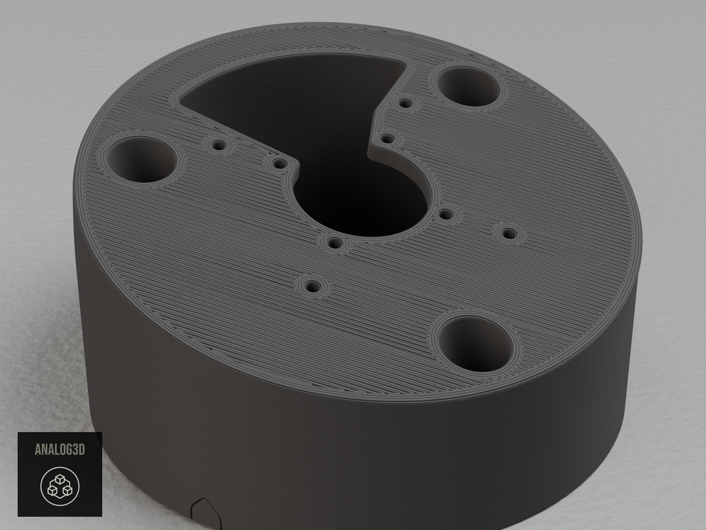 UniFi G6 Pro 360 angled wall-ceiling mount - Carbon Fiber PETG - 1.5 in - camera face up