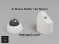 uvc-ai-dome-rafter - white PETG product render