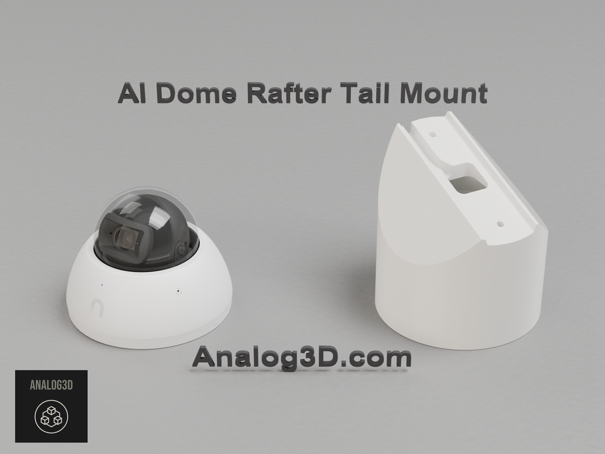uvc-ai-dome-rafter - white PETG product render