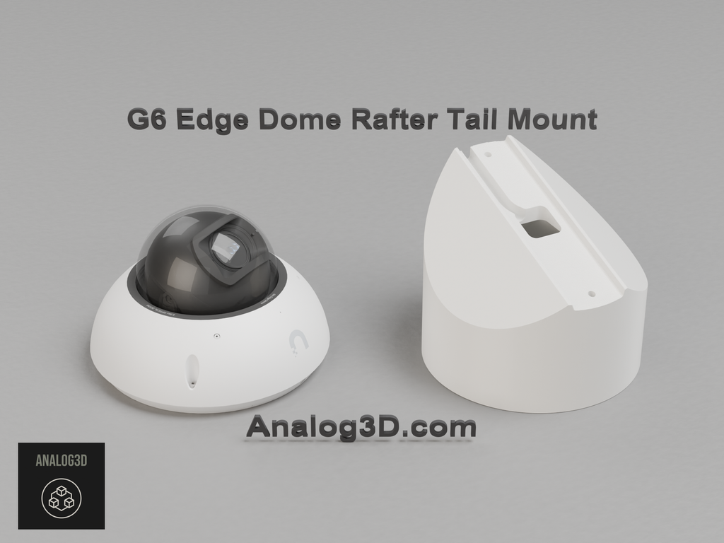 uvc-g6-edge-dome-rafter - white PETG product render