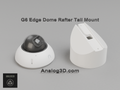 uvc-g6-edge-dome-rafter - white PETG product render