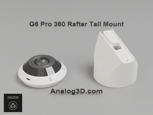 uvc-g6-pro-360-rafter - white PETG product render
