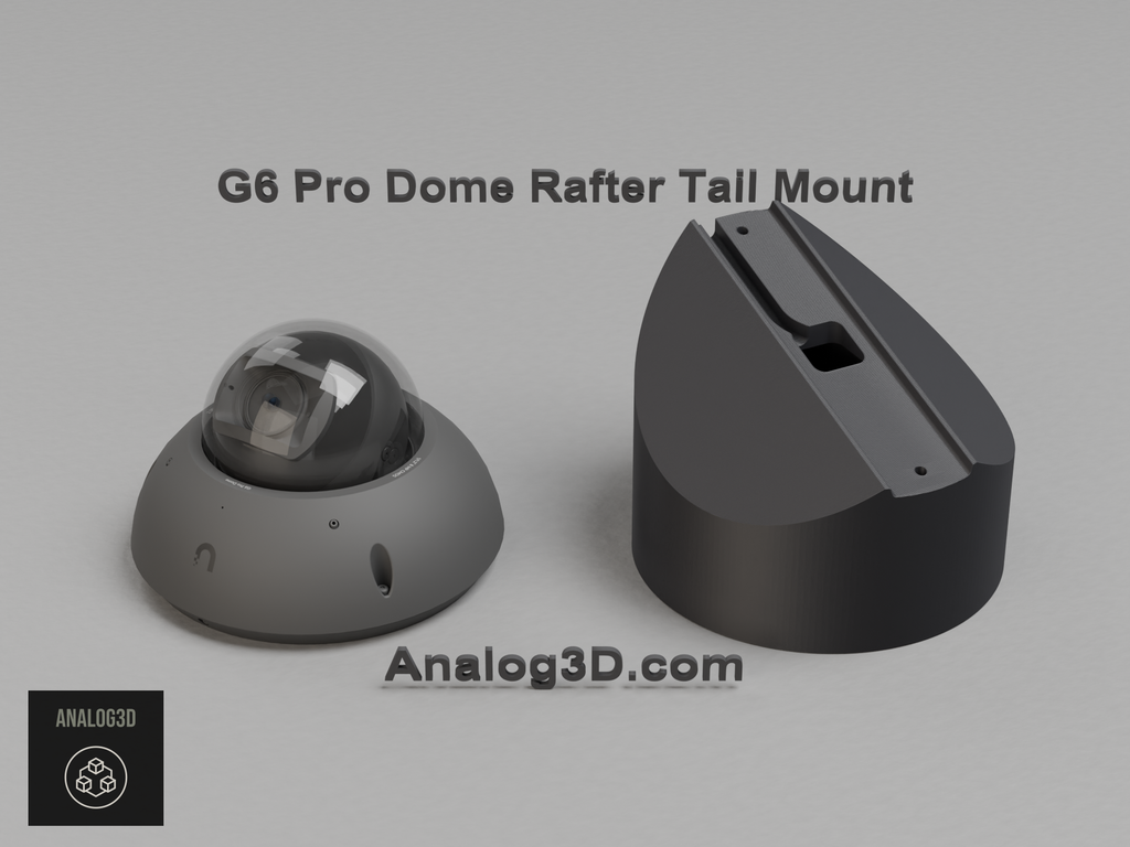 uvc-g6-pro-dome-rafter - black PETG product render