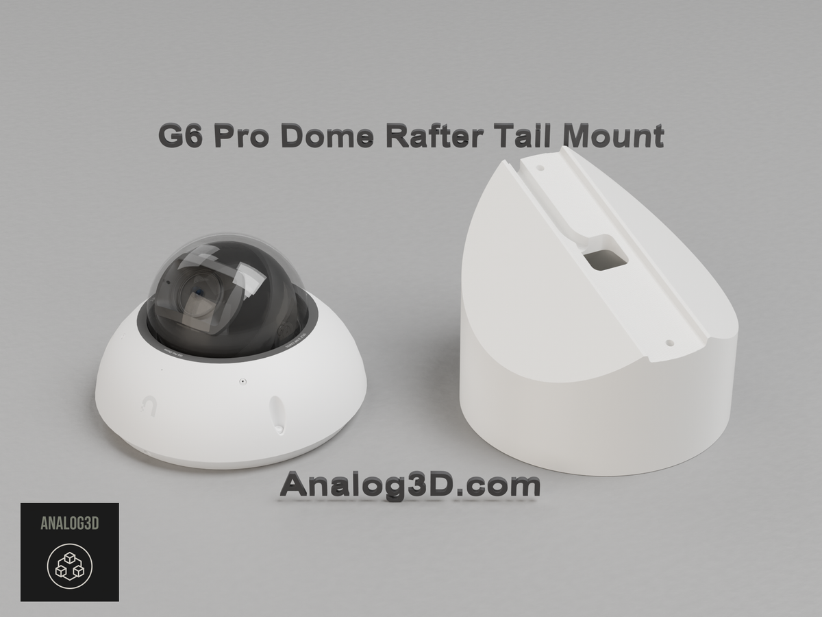 uvc-g6-pro-dome-rafter - white PETG product render