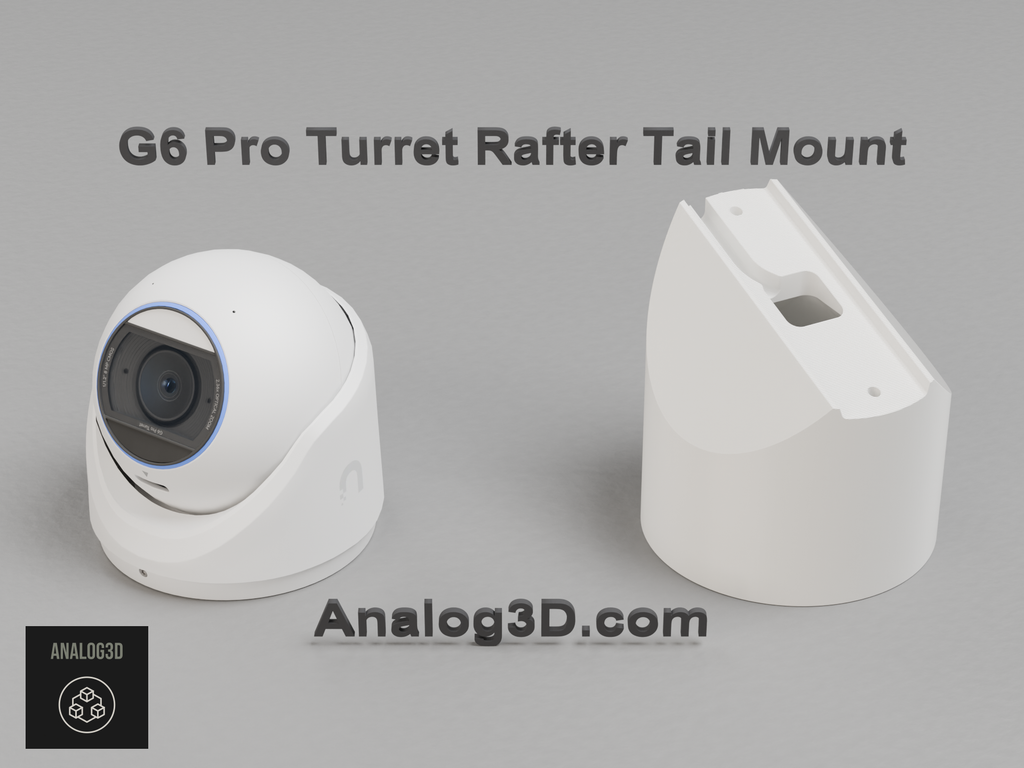 uvc-g6-pro-turret-rafter - white PETG product render