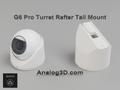 uvc-g6-pro-turret-rafter - white PETG product render