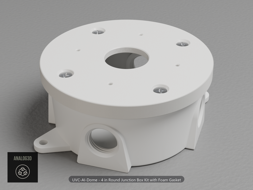 4 inch round junction box kit aid stack
