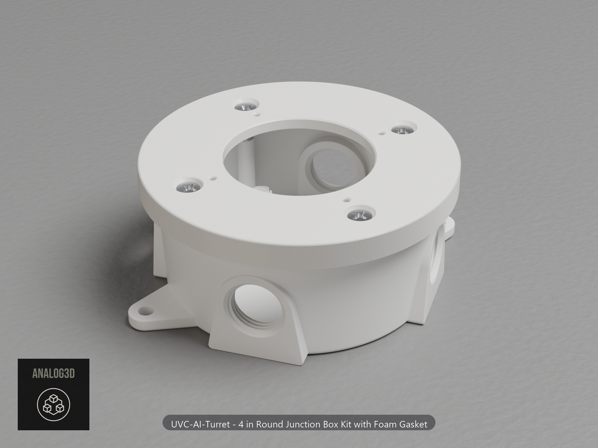 4 inch round junction box kit ait stack