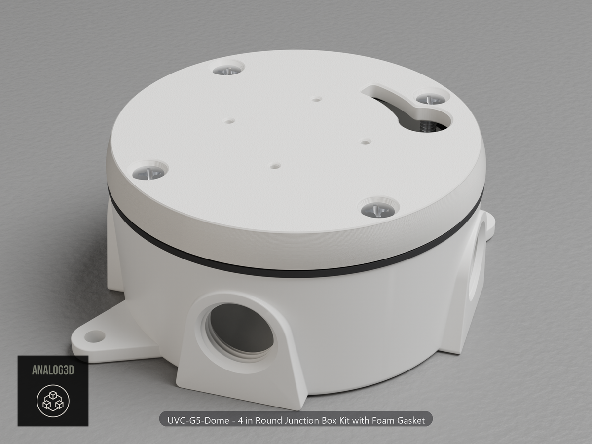 4 inch round junction box kit g5d stack