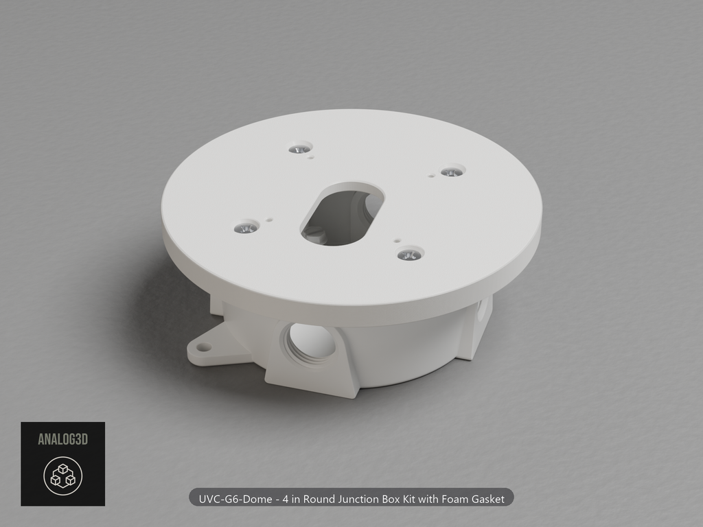 4 inch round junction box kit g6d stack