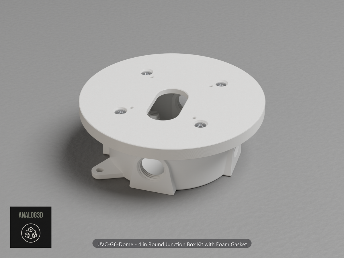4 inch round junction box kit g6d stack
