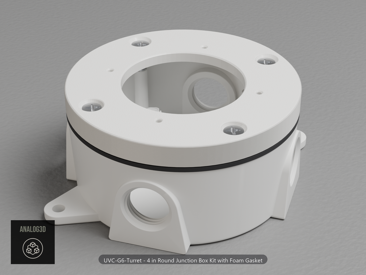4 inch round junction box kit g6t stack