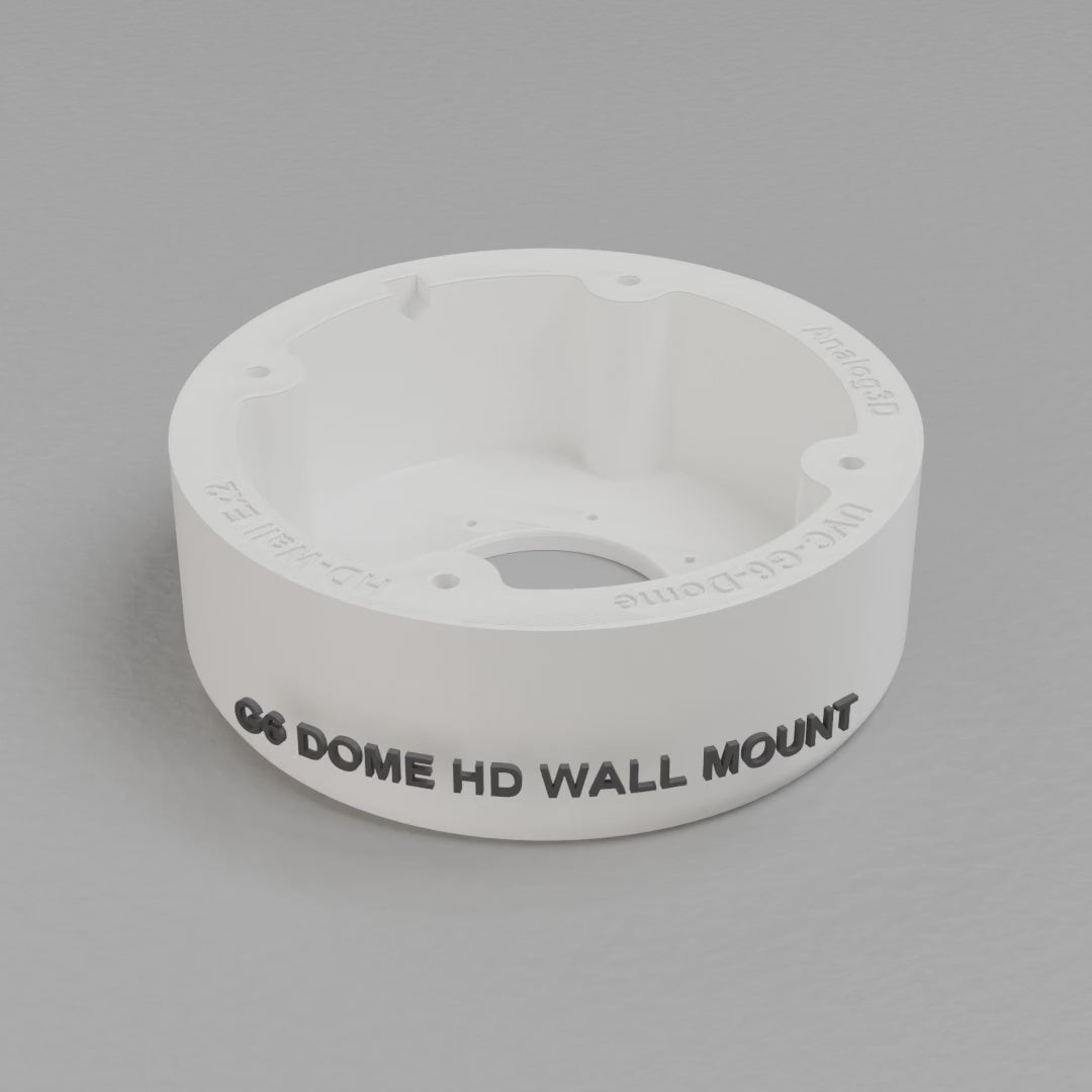 360 turntable of the printed mount