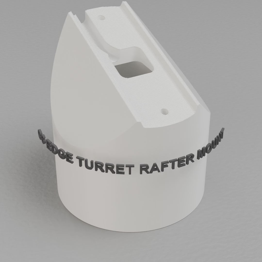 uvc-g6-edge-turret-rafter - white PETG turntable video