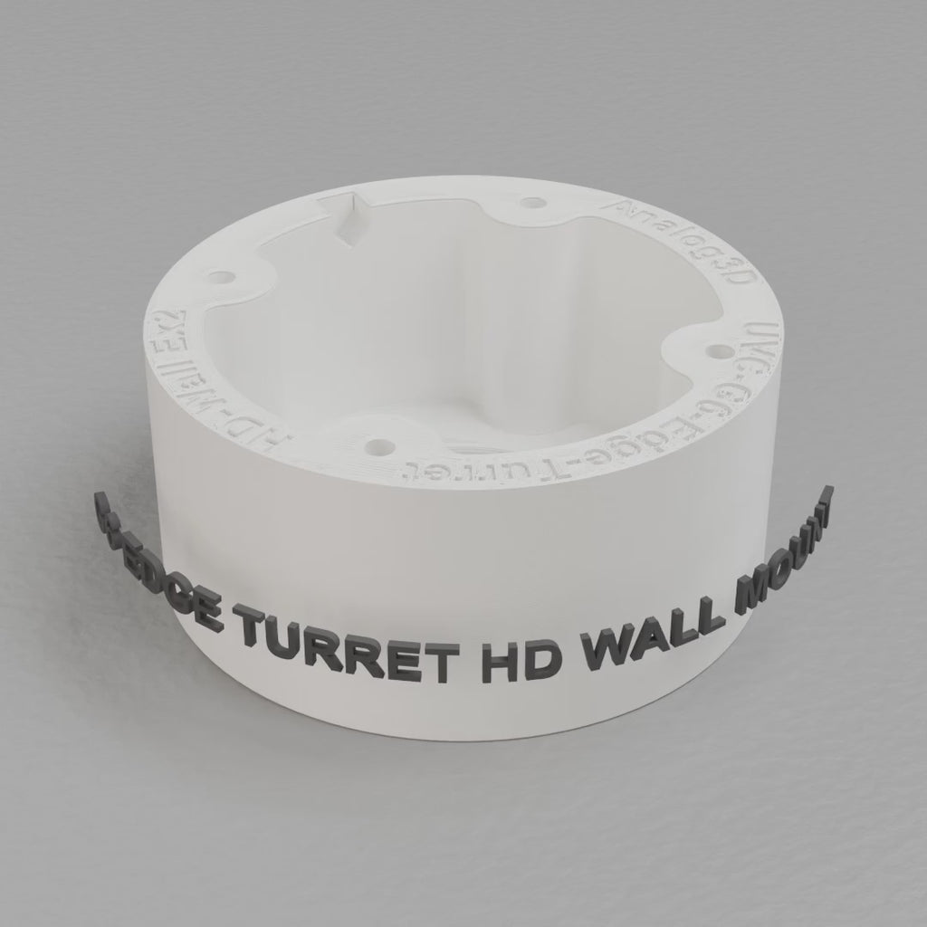 360 turntable of the printed mount