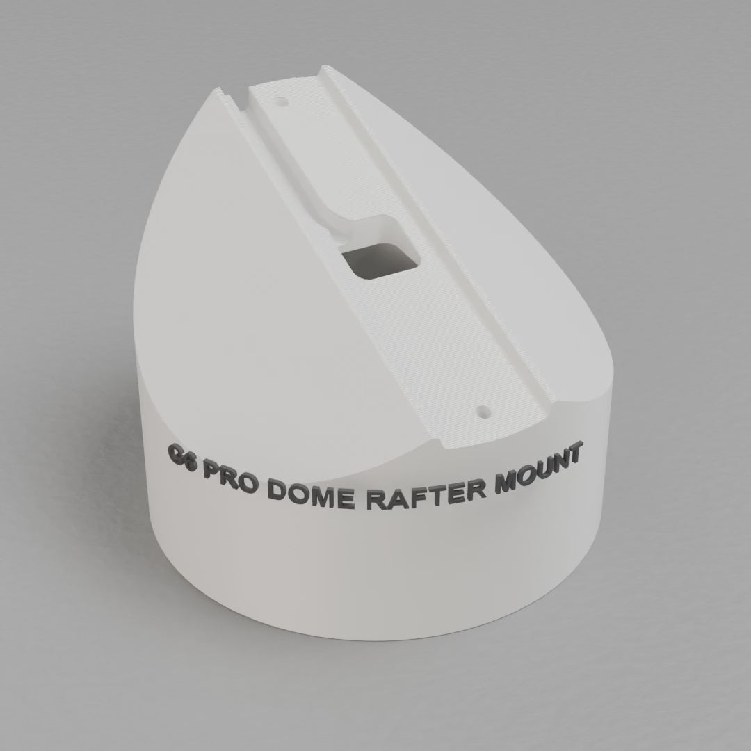 uvc-g6-pro-dome-rafter - white PETG turntable video