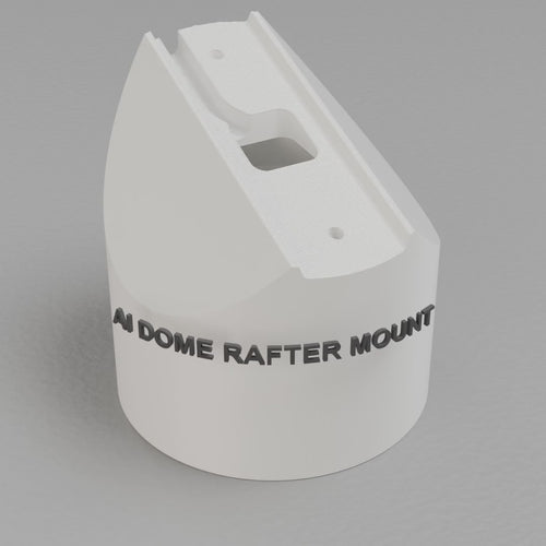 uvc-ai-dome-rafter - white PETG turntable video