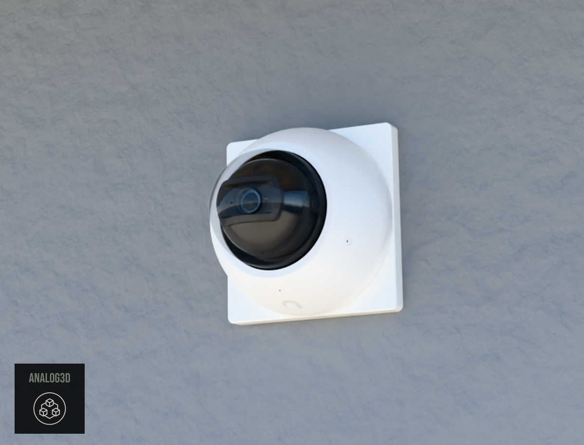 UVC-AI-Dome double-gang adapter plate close-up detail