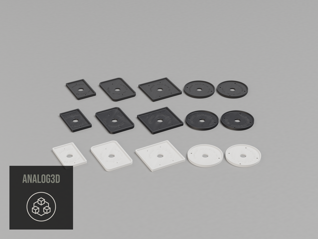 uvc-bullet-sg-dg-4r — white PETG product render