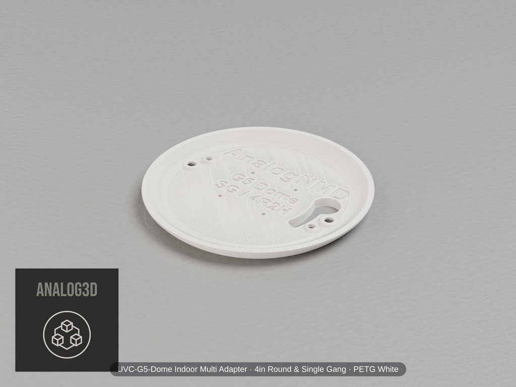 uvc-g5-dome-multi-4r-sg — white PETG product render
