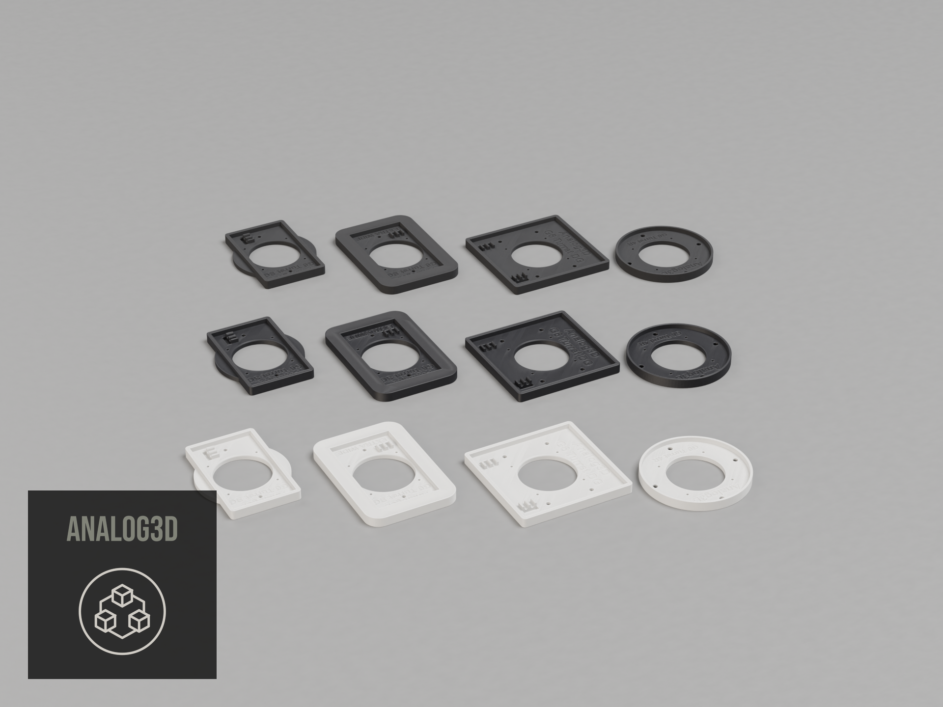 uvc-g6-turret-sg-dg-4r — white PETG product render